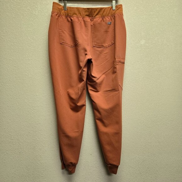Figs Womens Terra Cotta Zamora Joggers Limited Edition L - Picture 3 of 13